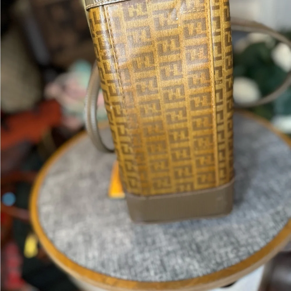 FENDI—ZUCCHINO SATCHEL—VINTAGE